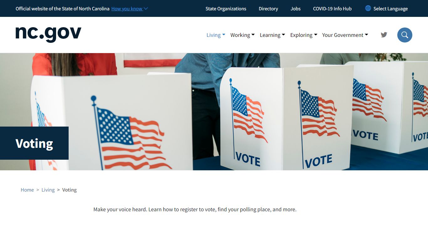 Voting | nc.gov